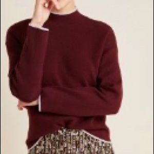 SALE! Anthropologie Mock Neck Sweater
